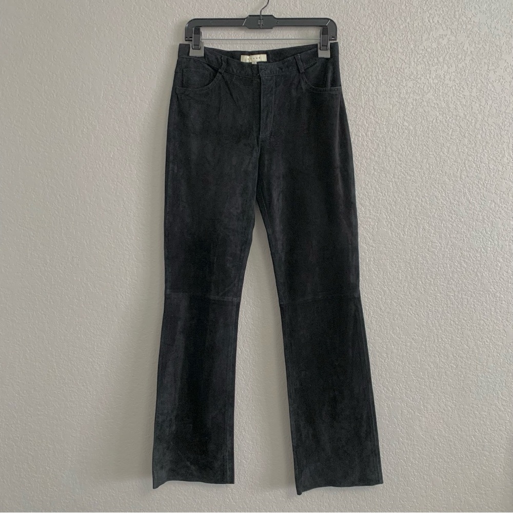 Vtg Sorbe Suede Pant Women S Bareback Bootcut Western Washable Genuine Leather